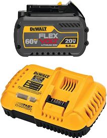Baterías DEWALT FLEXVOLT 60V MAX* y cargadores rápidos, potencia de herramientas con cable para Guatemala